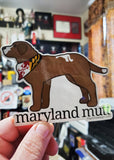 Maryland Mutt Sticker