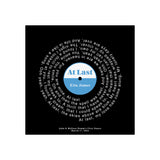 Custom Song 16x16in Art Posters