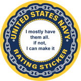 Navy Rating Ceramic Mug (11oz, 15oz)