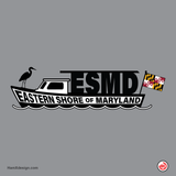 ESMD Eastern Shore of Maryland Tee — Nautical Boat Graphic Shirt