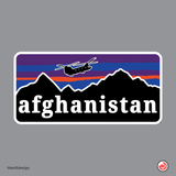 Afghanistan Vintage Badge Hoodie