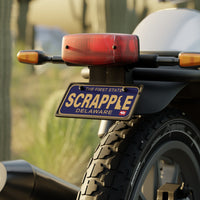 Mini License Plate - Delaware Scrapple