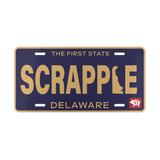 Delaware Scrapple License Plate