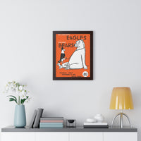 Eagles vs Bears Framed Poster