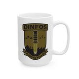 Mug - DINFOS Trained Killer Ceramic Mug (11oz, 15oz)