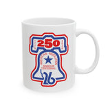 USA 250 Ceramic Coffee Mug (11oz & 15oz)
