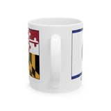 Carroll County & Maryland Flag 11oz Coffee Mug