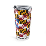 Rockville Maryland State Flag Tumbler 20oz Tumbler — All Maryland