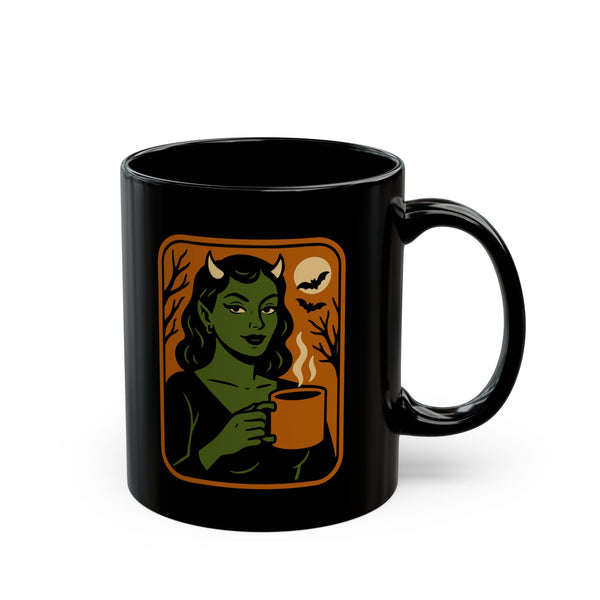 Coffee Mug - Halloween She Devil Design