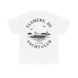 Elsmere De Yacht Club Unisex Heavy Cotton Tee