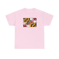 Maryland State Flag Oriole Jousting Unisex Tee