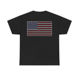 USA Crab Flag Unisex Heavy Cotton Tee
