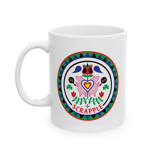 Scrapple Hex 3 Mug, (11oz, 15oz)