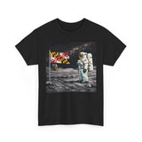 Maryland Moon Landing T‑Shirt — Astronaut with Maryland Flag Graphic