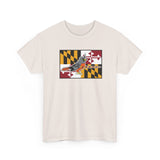 Maryland State Flag Oriole Jousting Unisex Tee