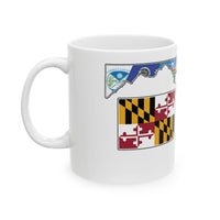 Maryland County Flags Ceramic Mug