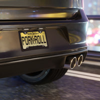 New Jersey Pork Roll License Plate
