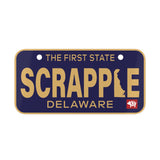 Mini License Plate - Delaware Scrapple
