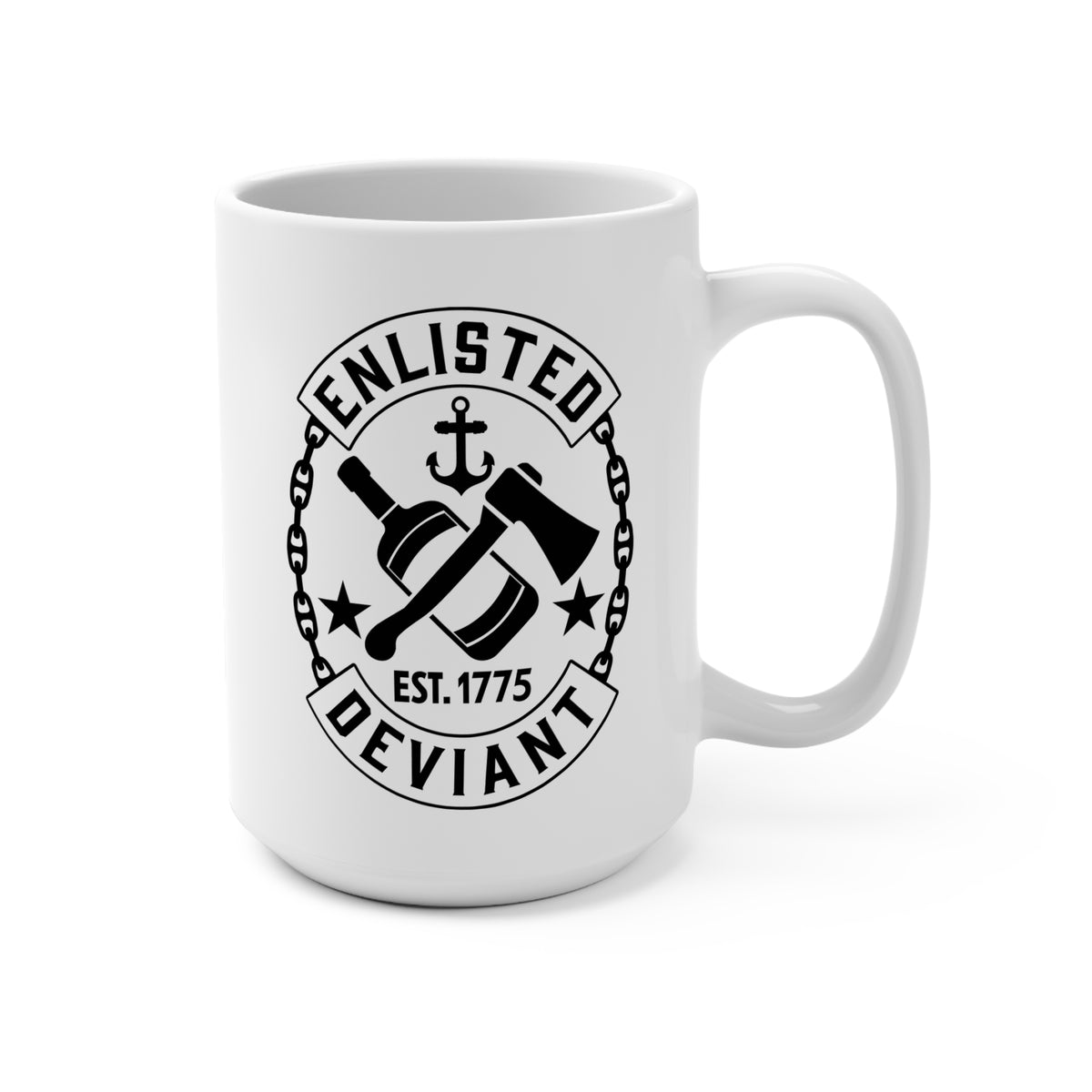 Enlisted Deviant Mug 15oz – Ham's Designs