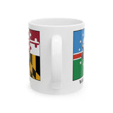 Washington County & Maryland Flag 11oz Coffee Mug