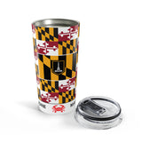 Baltimore Maryland State Flag Tumbler 20oz Tumbler – All Maryland
