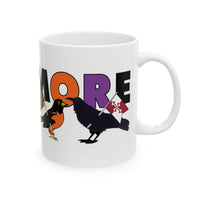 Baltimore Birds Ceramic Mug, (11oz, 15oz)