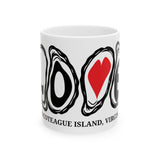 Mug - Chincoteague Island Love Oysters Ceramic Mug (11oz, 15oz)