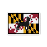 Maryland Flag Chihuahua Magnet