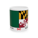 Caroline County & Maryland Flag 11oz Coffee Mug