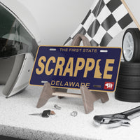Delaware Scrapple License Plate