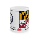 Chestertown Maryland Flag Coffee Mug | Maryland State Flag Cup