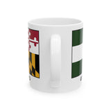Greenbelt MD & Maryland Flag Coffee Mug