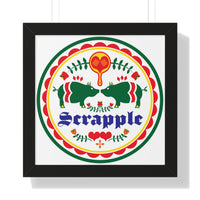 Poster - Scrapple Hex Sign Design