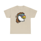 Patriotic Delaware Flag Eagle Head T-Shirt – Graphic Tee