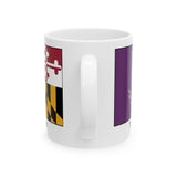 Talbot County Maryland Flag 11oz Coffee Mug
