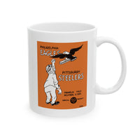 Eagles vs Steelers Ceramic Mug, (11oz, 15oz)