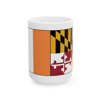 Home and Heritage - Maryland Ireland Ceramic Mug, (11oz, 15oz)
