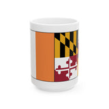 Home and Heritage - Maryland Ireland Ceramic Mug, (11oz, 15oz)