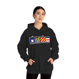 Persian Gulf Yacht Club Hoodie — Nautical Flag Logo Pullover