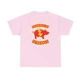 Powered by Scrapple Unisex Heavy Cotton Tee