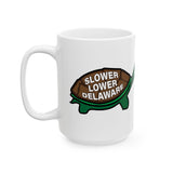 Slower Lower Delaware Mug, (11oz, 15oz)