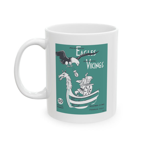 Eagles vs Vikings Ceramic Mug, (11oz, 15oz)