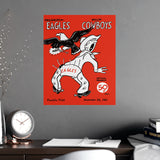 Eagles vs Cowboys Matte Posters