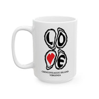 Mug - Chincoteague Oyster Love Ceramic Mug
