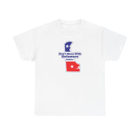 Don't Mess with Delaware Unisex Heavy Cotton Tee