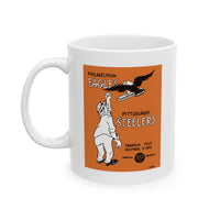 Eagles vs Steelers Ceramic Mug, (11oz, 15oz)