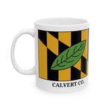 Calvert County & Maryland Flag 11oz Coffee Mug