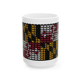 Maryland Crab Flag Ceramic Mug, (11oz, 15oz)