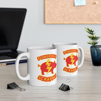 Powered by Scrapple Ceramic Mug, (11oz, 15oz)
