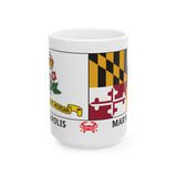 Greenbelt MD & Maryland Flag Coffee Mug